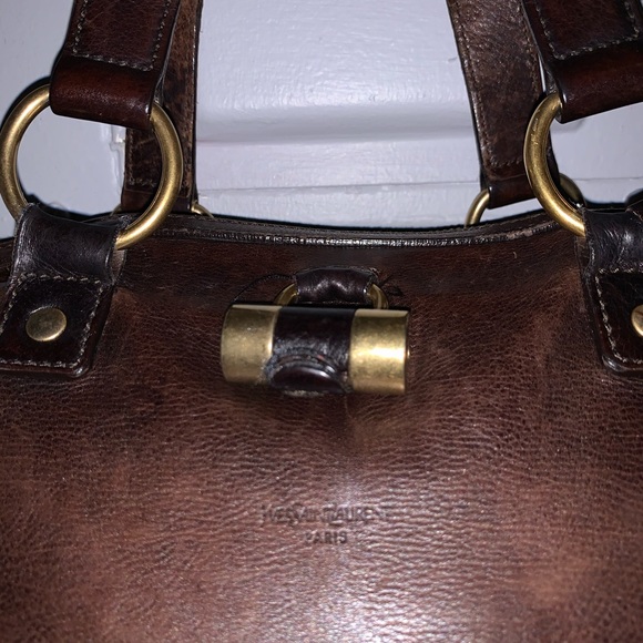Yves Saint Laurent YSL Muse Oversized Brown Bag - Picture 2 of 8